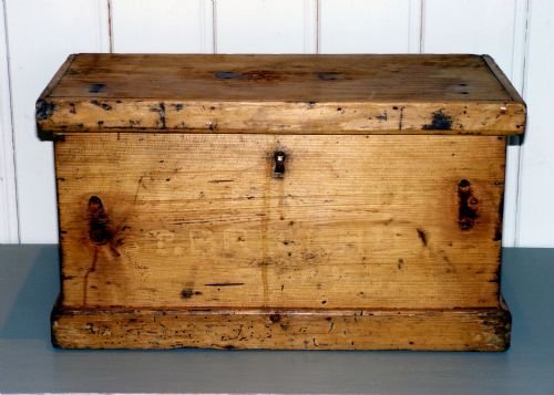 Vintage Pine Storage Box